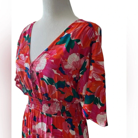 Abel the label ATL Anthropologie floral high-low Dress - Picture 3 of 15